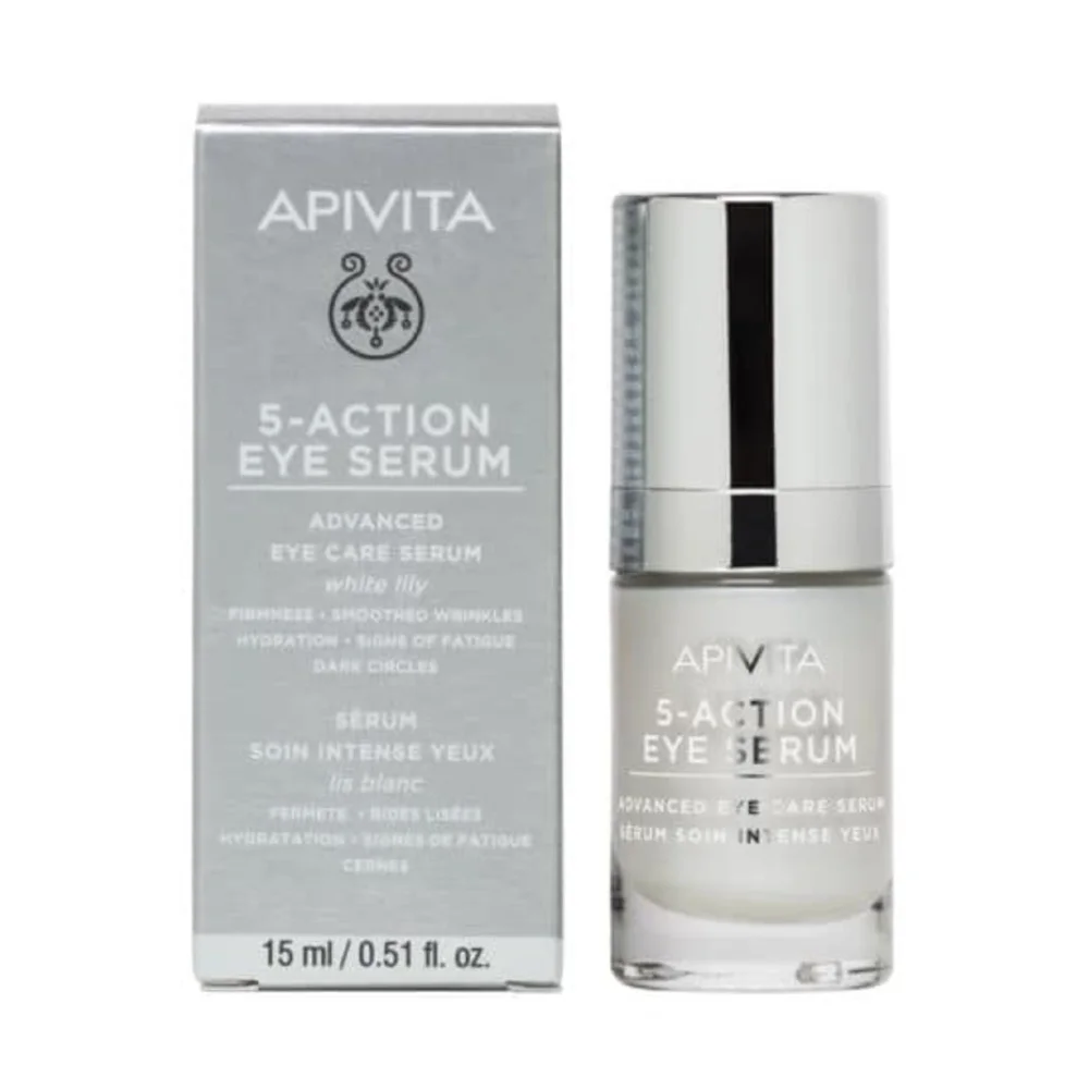 Φωτογραφία προϊόντος: APIVITA 5-Action Eye Serum με Λευκό Κρίνο (15ml)