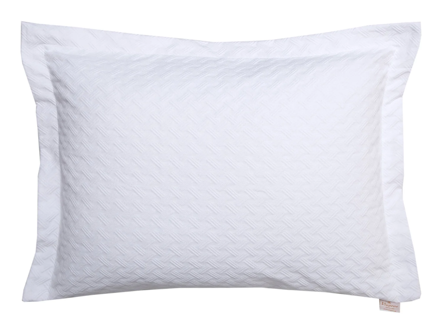 Φωτογραφία προϊόντος: VIOPROS Μαξιλαροθήκη Polycotton 50x70+5 Δήλος Λευκό