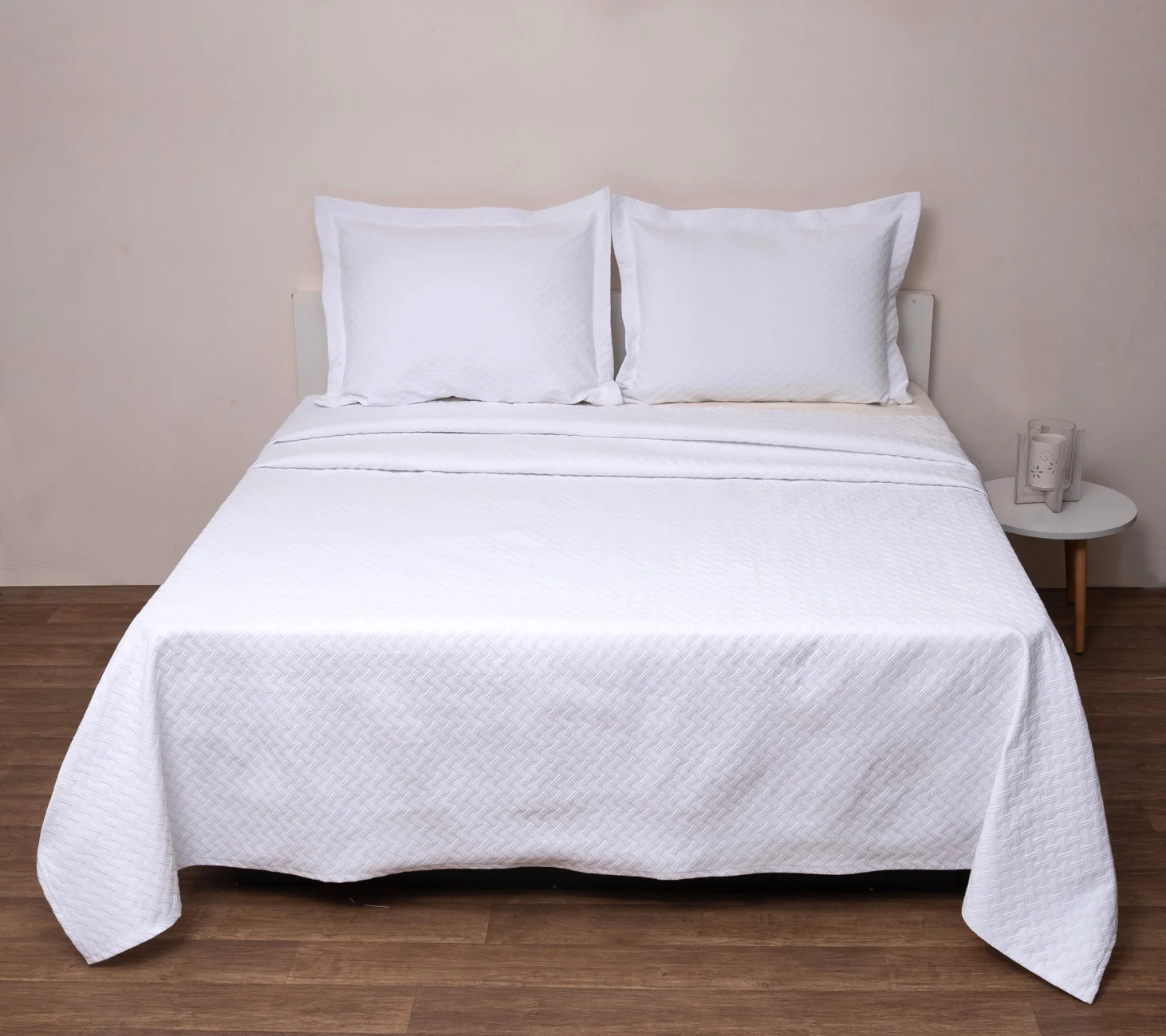 Φωτογραφία προϊόντος: VIOPROS Κουβέρτα Polycotton Ημίδιπλη 170x260 Δήλος Λευκό
