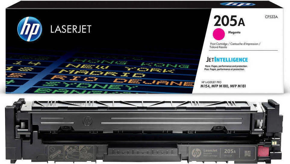 Φωτογραφία προϊόντος: HP 205A Toner Laser Εκτυπωτή Ματζέντα 900 Σελίδων (CF533A)