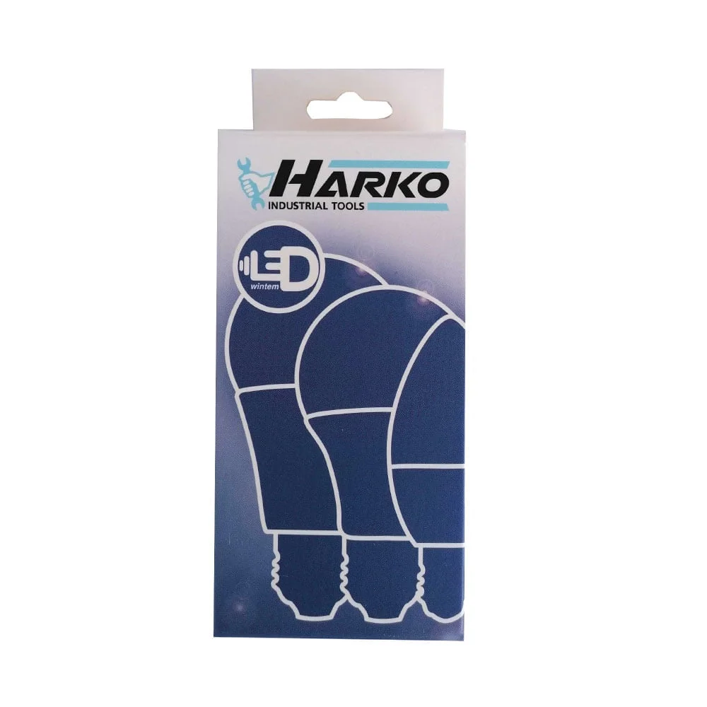 Φωτογραφία προϊόντος: Harko Tools Λάμπα Led E27 7W 6000K Αχλάδι Ψυχρό Λευκό - 013228