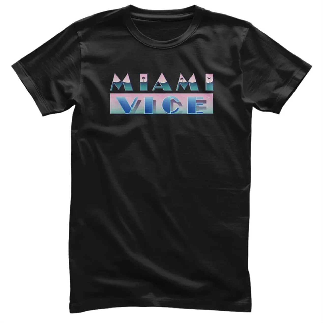 Φωτογραφία προϊόντος: Hybris T-Shirt Miami Vice Airbrush Logo UV-1-MV007-BK