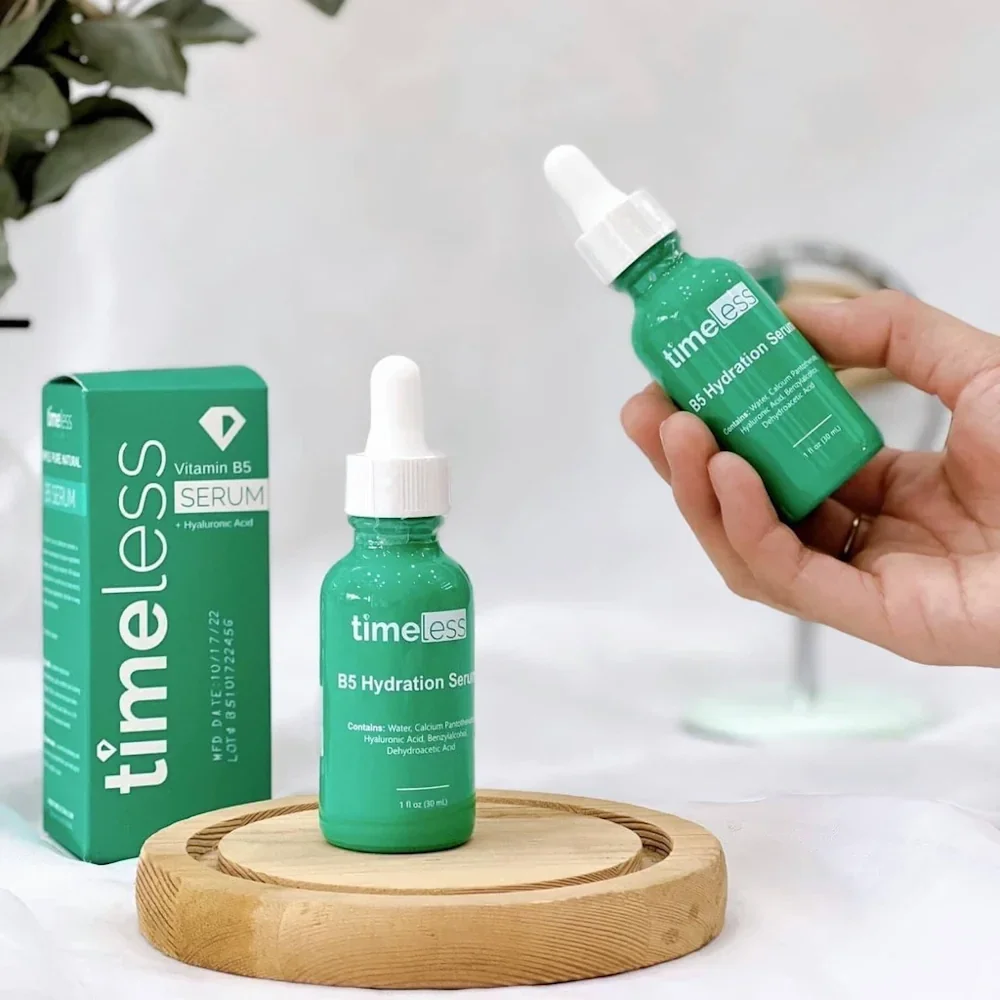 Φωτογραφία προϊόντος: Timeless Skincare Timeless Skin Care Vitamin B5 + Hyaluronic Acid Serum 30ml - Αντιγηραντικός Ορός Με Υαλουρονικό Οξύ & Βιταμίνη B5