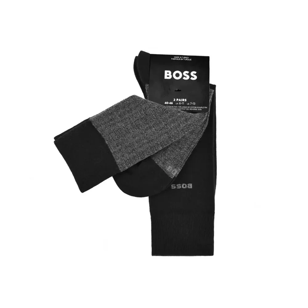 Φωτογραφία προϊόντος: Ανδρικές Κάλτσες 2pack BOSS 50543561-001 Μαύρο