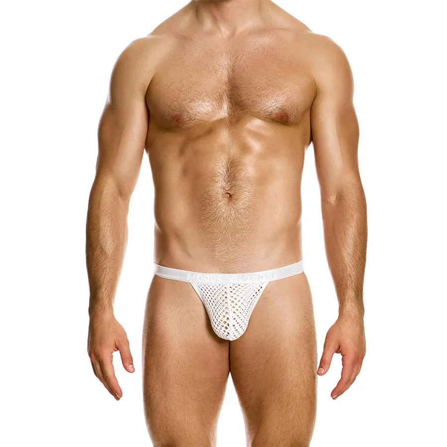 Φωτογραφία προϊόντος: Ανδρικό Mesh Through Tanga Modus Vivendi 05415_white Λευκό