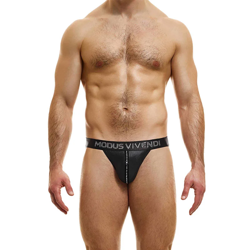 Φωτογραφία προϊόντος: Ανδρικό String Flashy Modus Vivendi 19313_black Μαύρο