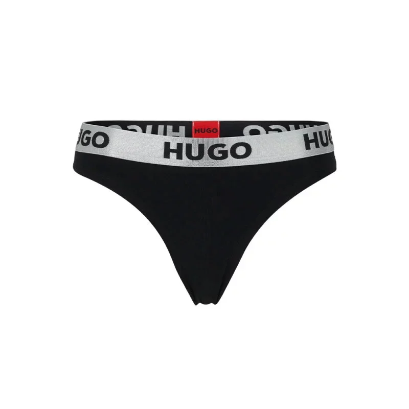 Φωτογραφία προϊόντος: Γυναικείο String HUGO 50480166-002 Μαύρο