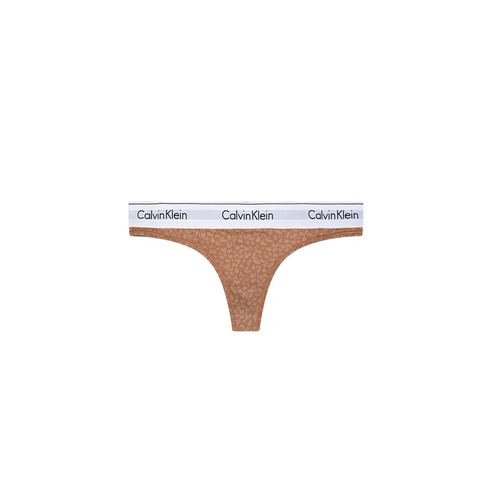 Φωτογραφία προϊόντος: Γυναικείο String Animal Print Calvin Klein 0000F3786E-796 Μπεζ