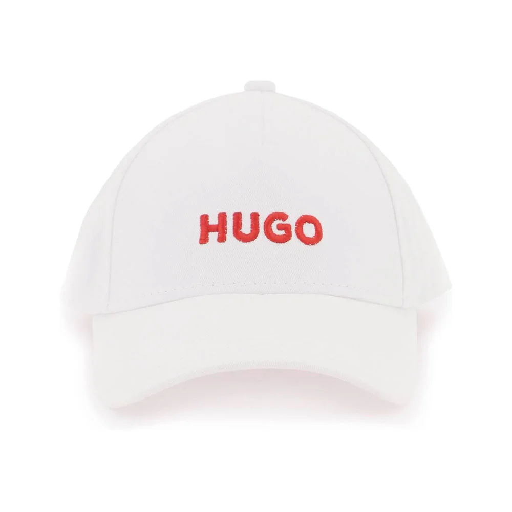 Φωτογραφία προϊόντος: Ανδρικό Καπέλο Twill Cotton Cap HUGO 50496033-100 Λευκό