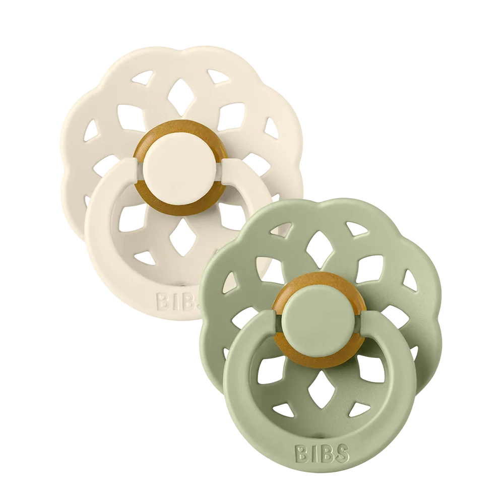 Φωτογραφία προϊόντος: Bibs Πιπίλες Boheme 2Pack- Ivory +amp; Sage No2