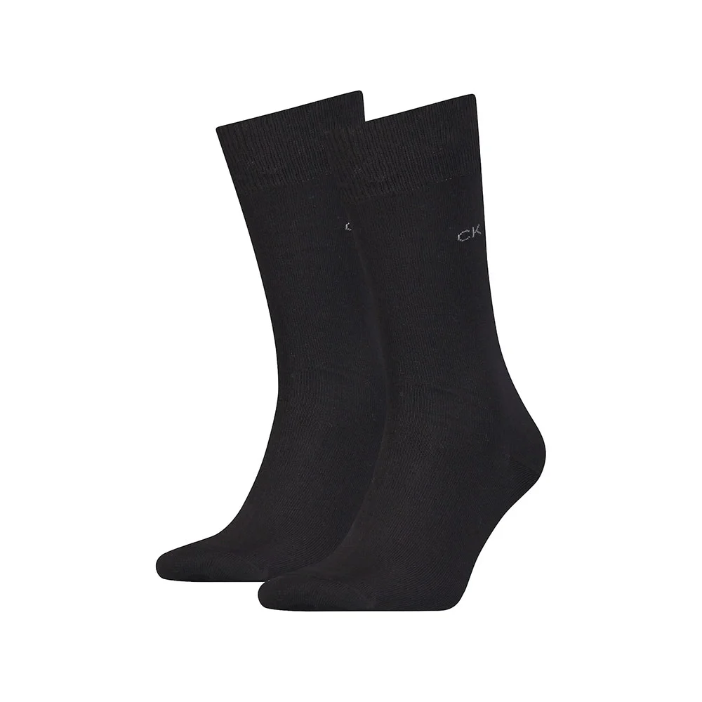 Φωτογραφία προϊόντος: Ανδρικές Βαμβακερές Κάλτσες 2pack Calvin Klein 701218631-001 Μαύρο