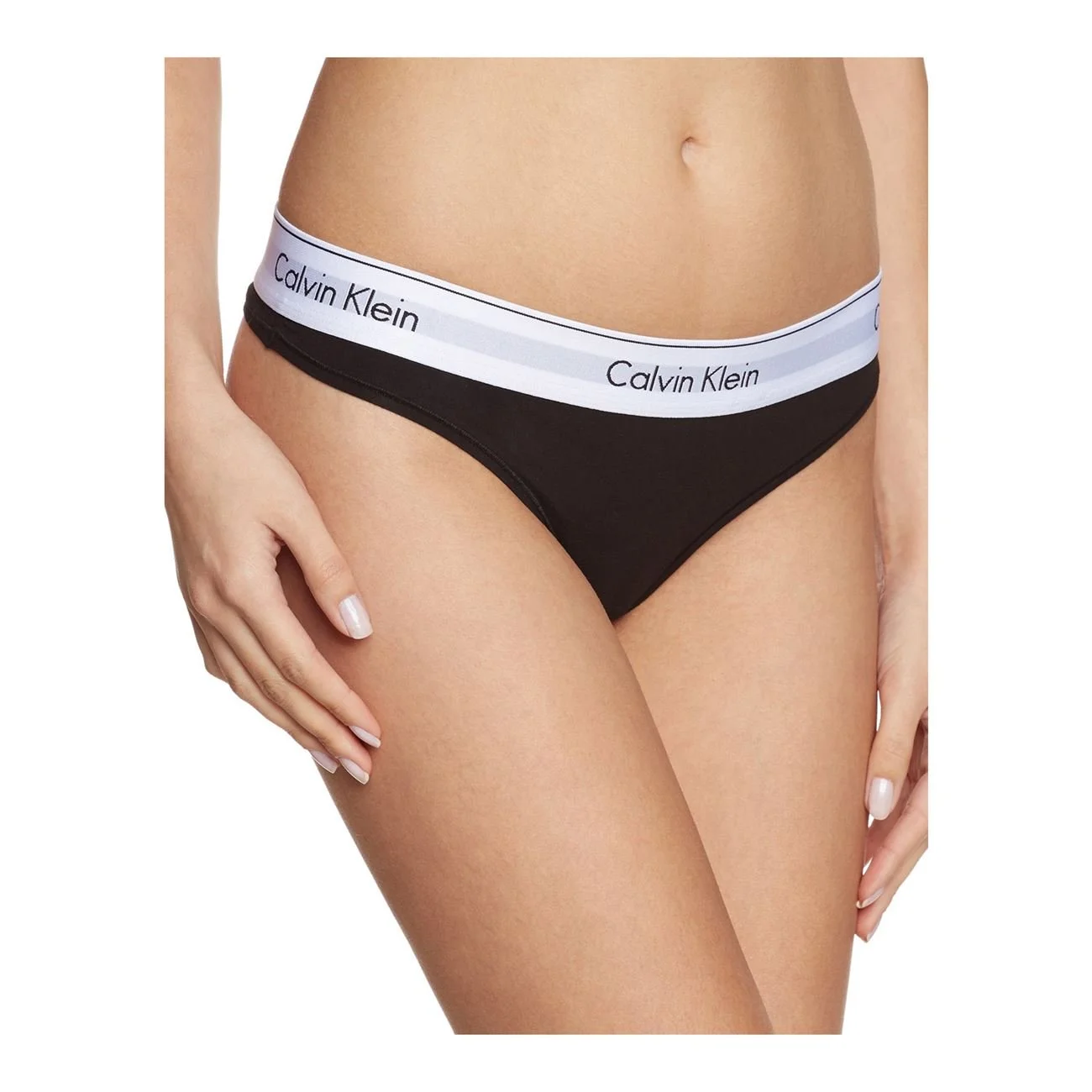 Φωτογραφία προϊόντος: Γυναικείο String Calvin Klein 0000F3786E-001 - Μαύρο