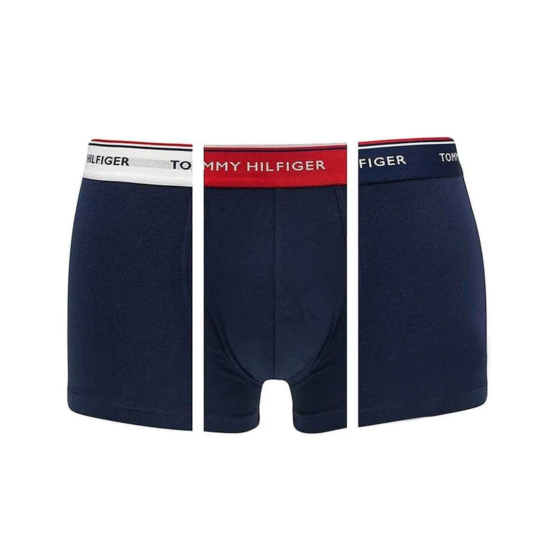 Φωτογραφία προϊόντος: Ανδρικό Boxer Tommy Hilfiger 3pack 1U87903842-904 Μπλε Σκούρο