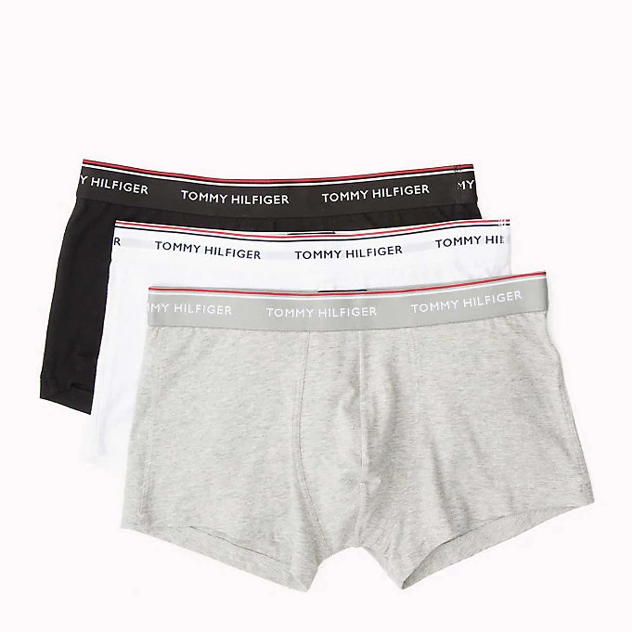 Φωτογραφία προϊόντος: Ανδρικό Boxer Tommy Hilfiger 3pack 1U87903842-004 Λευκό/Μαύρο/Γκρι