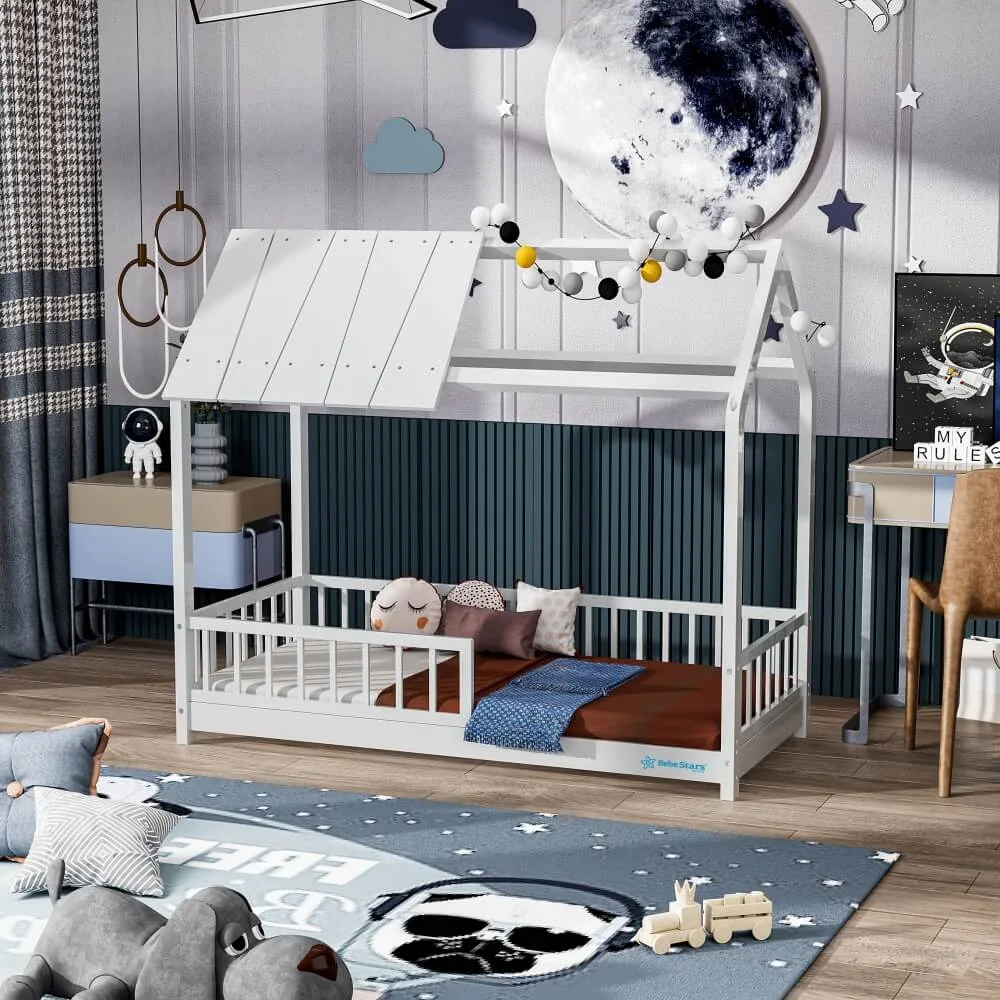 Φωτογραφία προϊόντος: Bebe Stars Κρεβάτι Montessori Sky