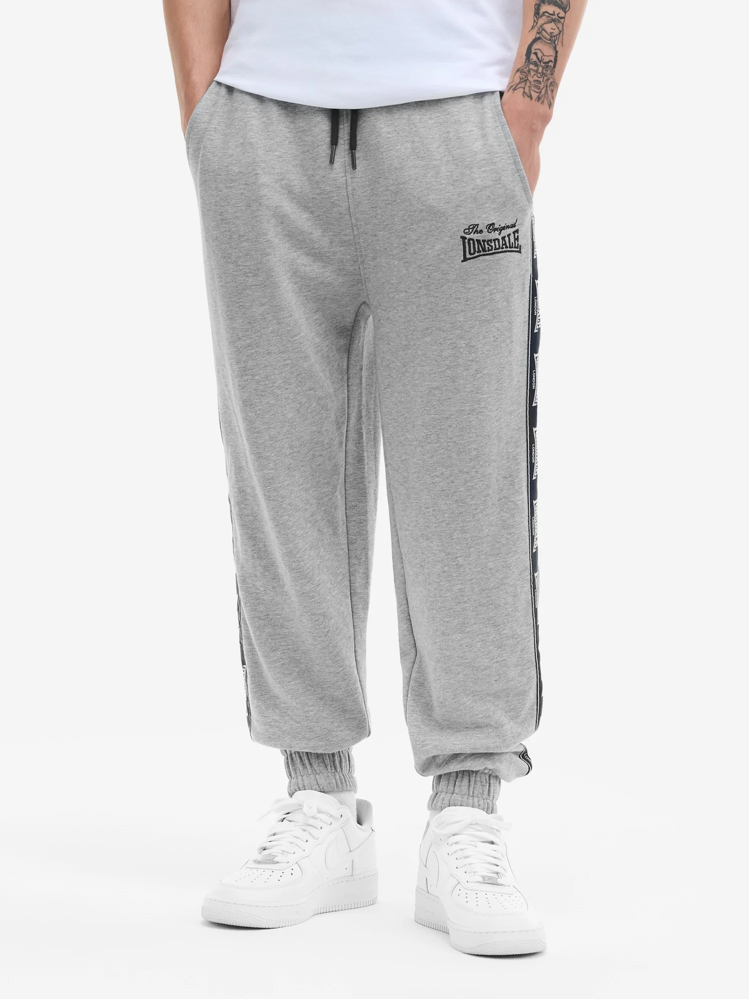 Φωτογραφία προϊόντος: Lonsdale Ανδρικό FT Παντελόνι Thelee 117891-1615 Γκρι