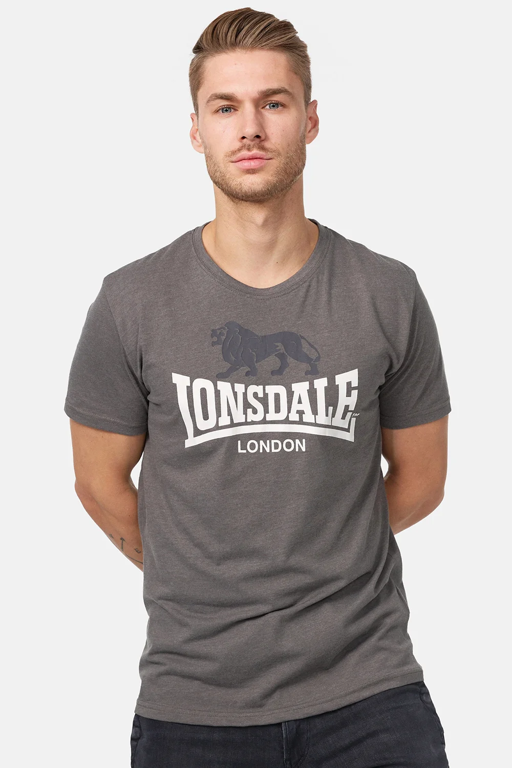 Φωτογραφία προϊόντος: Lonsdale Ανδρικό Gargrave T-shirt 113803-4089 Γκρι