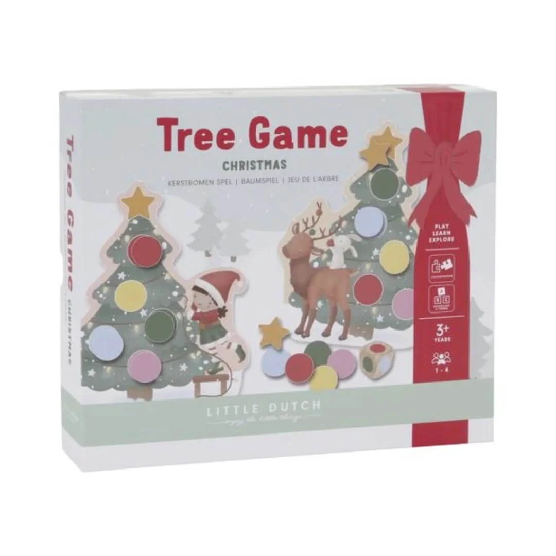Φωτογραφία προϊόντος: Παιχνίδι μνήμης X-mas tree | Little Dutch