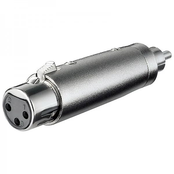 Φωτογραφία προϊόντος: OEM ADAPTOR XLR ΘΗΛ / RCA ΑΡΣ