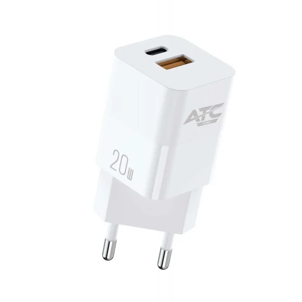 Φωτογραφία προϊόντος: ATC-CHF5a Mini PD Fast Charger 20W Λευκό