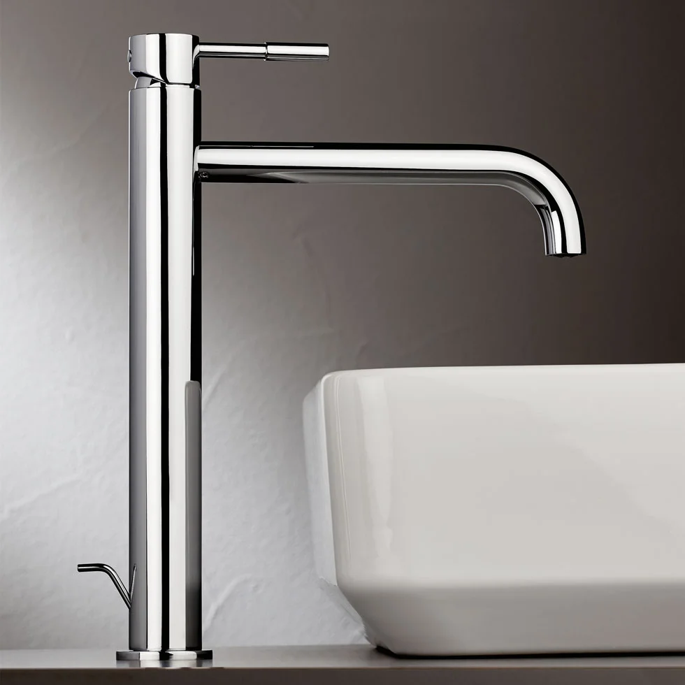 Φωτογραφία προϊόντος: La Torre New Tech 12507 Χρωμέ Ψηλή Μπαταρία Νιπτήρος
