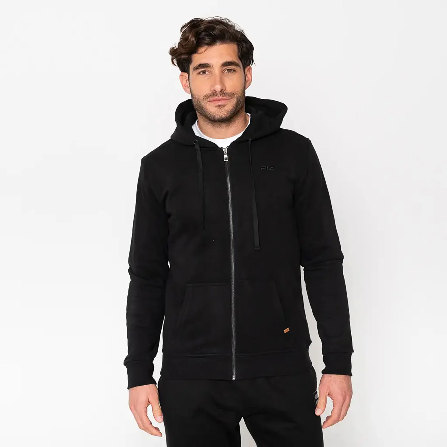 Φωτογραφία προϊόντος: FILA LIAM FULL-ZIP HOODIE ΜΑΥΡΟ