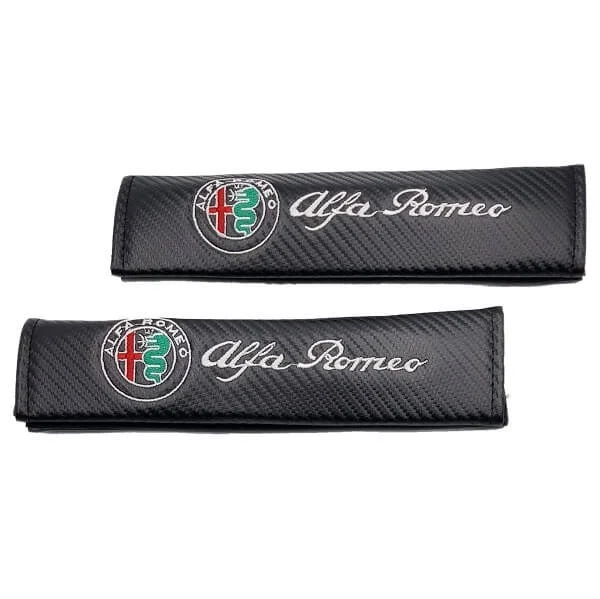 Φωτογραφία προϊόντος: OEM Μαξιλαράκια Ζώνης Carbon Alfa Romeo σετ 2 τεμαχίων