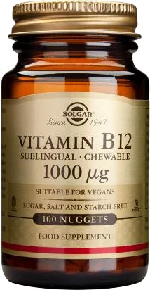 Φωτογραφία προϊόντος: Solgar Vit B12 1000mg, 100Nuggets