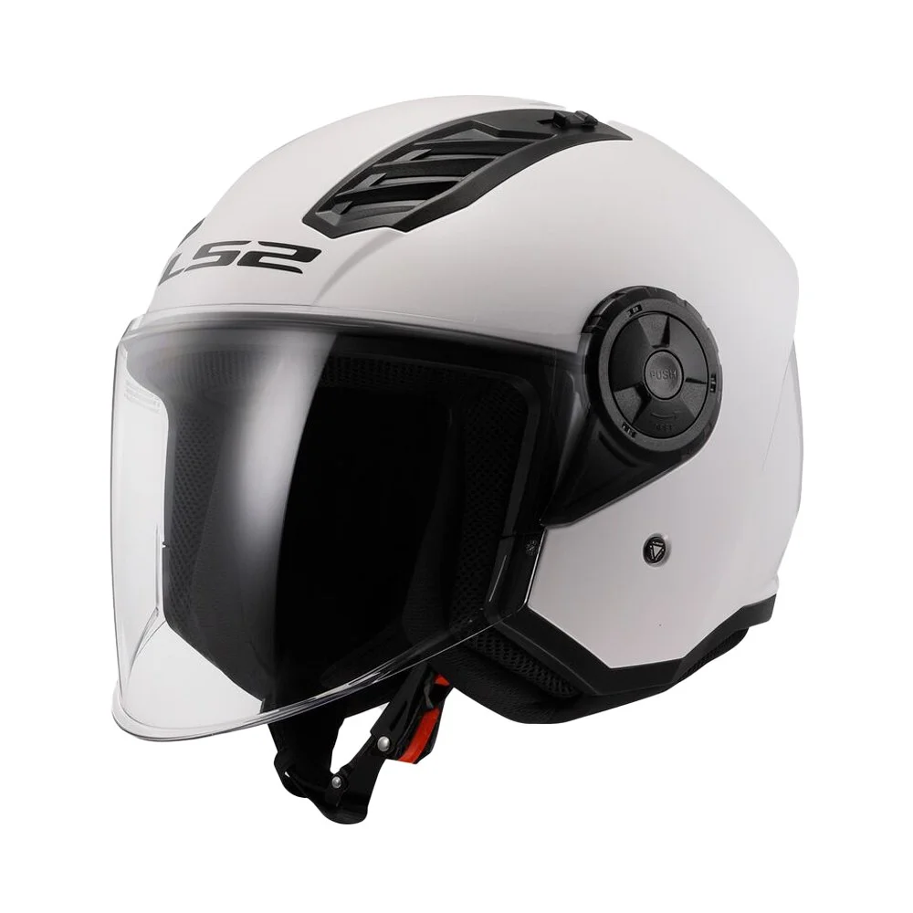 Φωτογραφία προϊόντος: ΚΡΑΝΟΣ JET AIRFLOW II OF616 SOLID GLOSS WHITE ECE 22.06 | LS2