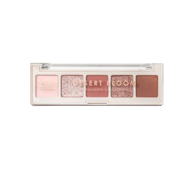 Φωτογραφία προϊόντος: MUA 5 Shade Desert Bloom Eyeshadow Collection Παλέτα Σκιών για τα Μάτια 3.8g