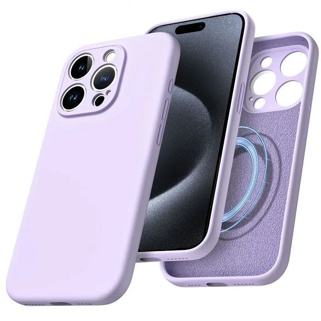 Φωτογραφία προϊόντος: Θήκη Orso Cloud Magsafe Violet για iPhone 15 Pro Max