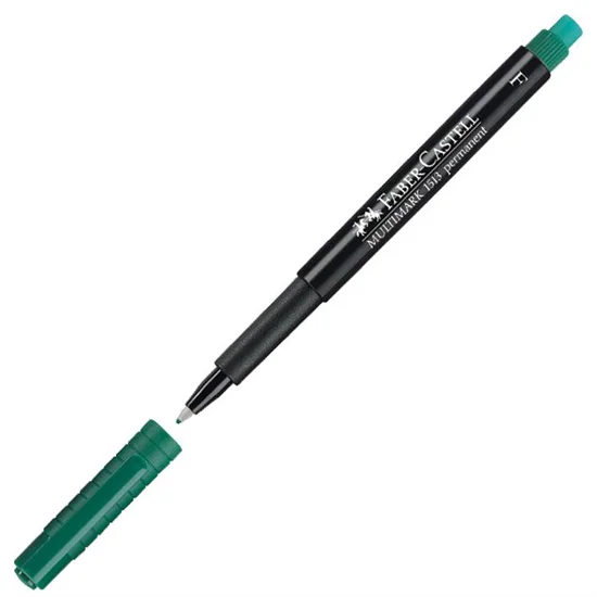 Φωτογραφία προϊόντος: Faber-Castell 1513 F Μαρκαδόρος Διαφανειών Πράσινο 151363