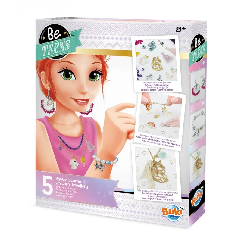 Φωτογραφία προϊόντος: BE116 Buki Unicorn Jewellery be teens – Κατασκευή Κοσμημάτων με Μονόκερο