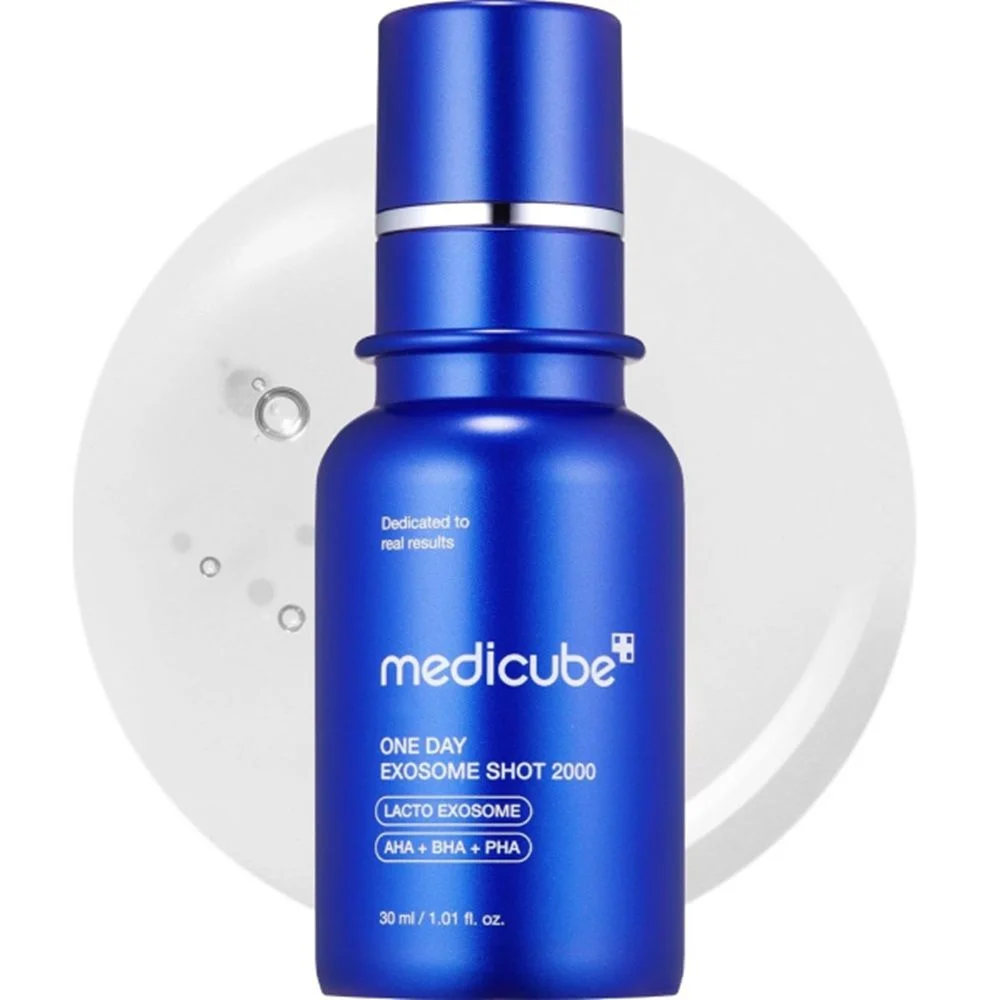 Φωτογραφία προϊόντος: MEDICUBE One Day Exosome Shot 2000 Ορός Προσώπου με Εξωσώματα και Τεχνολογία Microneedle 30ml