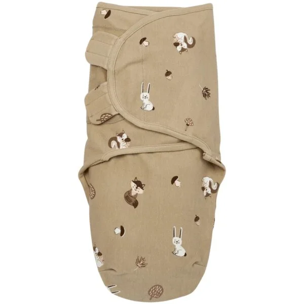 Φωτογραφία προϊόντος: Meyco Swaddle Mini Panther Forest Animals Sand 0-3 μηνών