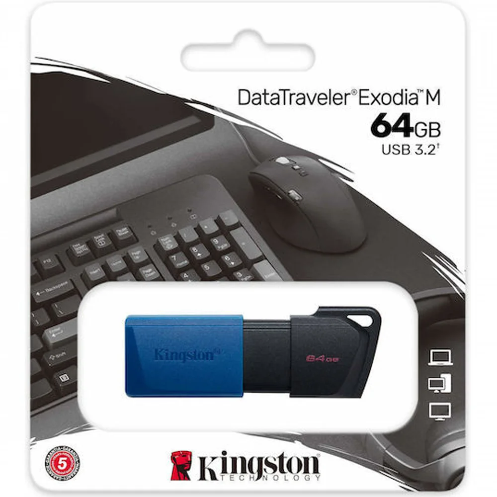 Φωτογραφία προϊόντος: Kingston DataTraveler Exodia M 64GB USB 3.2