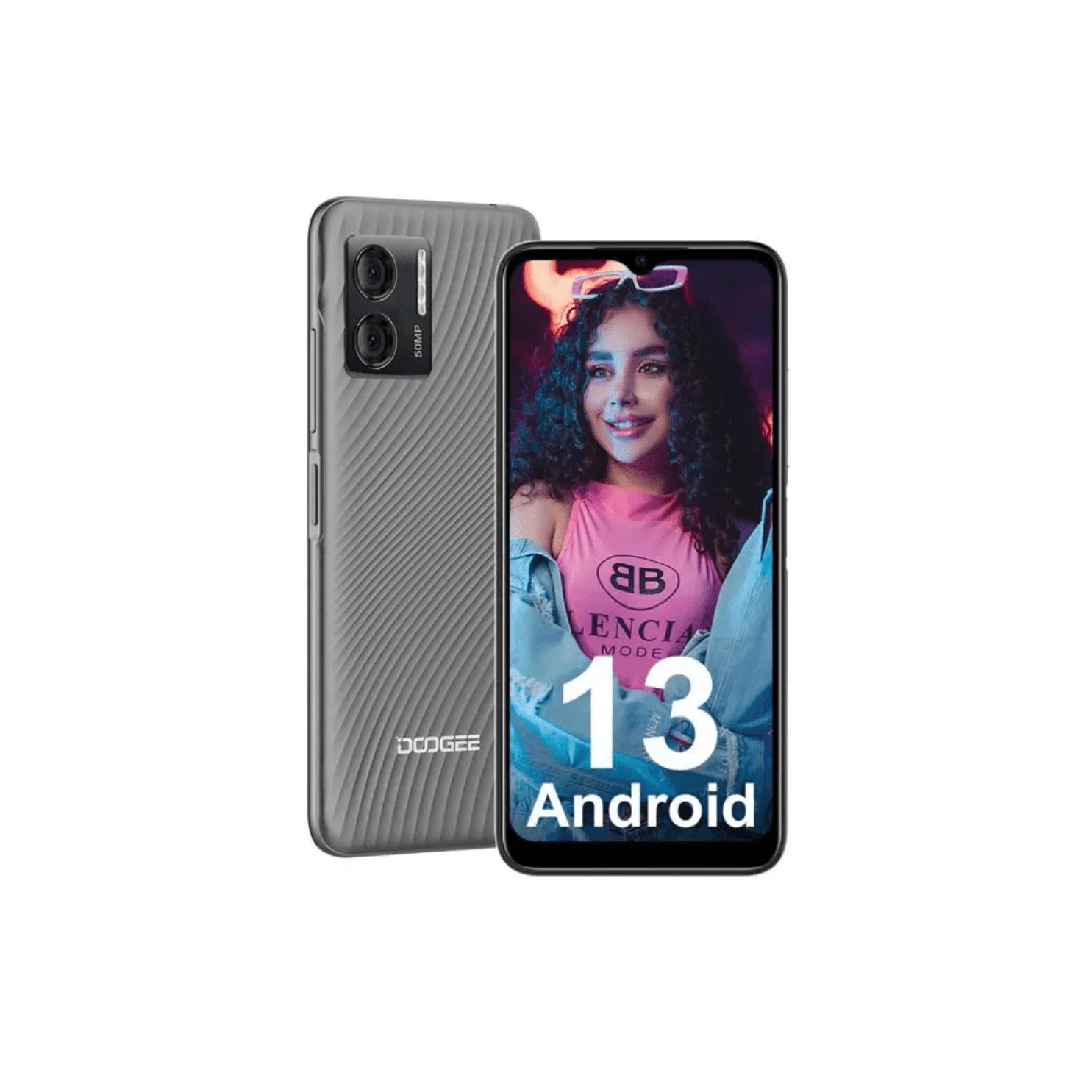 Φωτογραφία προϊόντος: DOOGEE N50 15/128GB Dual SIM με e-SIM, Γκρι