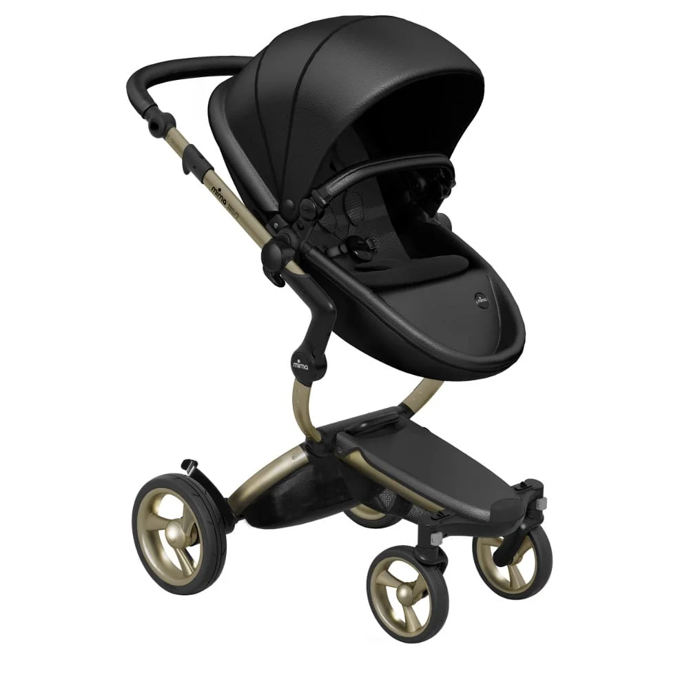 Φωτογραφία προϊόντος: Καρότσι “Black Xari” w/Champagne Chassis Mima