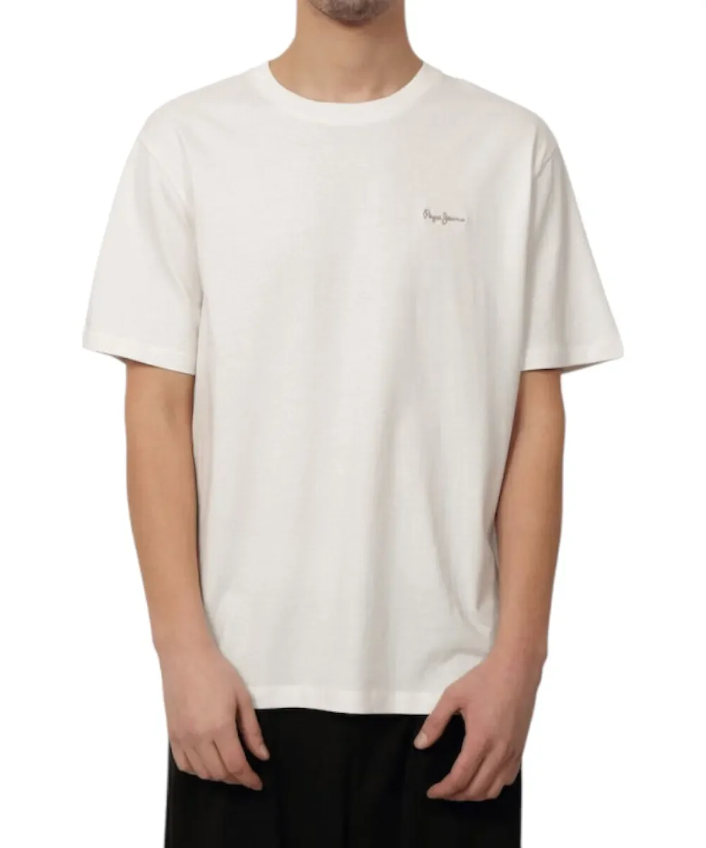 Φωτογραφία προϊόντος: Pepe Jeans Ανδρική Μπλούζα T-Shirt Connor Contrast PM509933-803 Εκρού