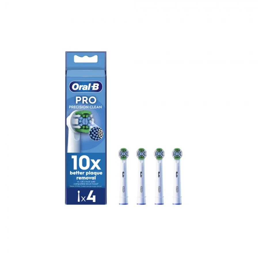 Φωτογραφία προϊόντος: Oral-B Pro Precision Clean Ανταλλακτικές Κεφαλές για Ηλεκτρική Οδοντόβουρτσα 261727 4τμχ
