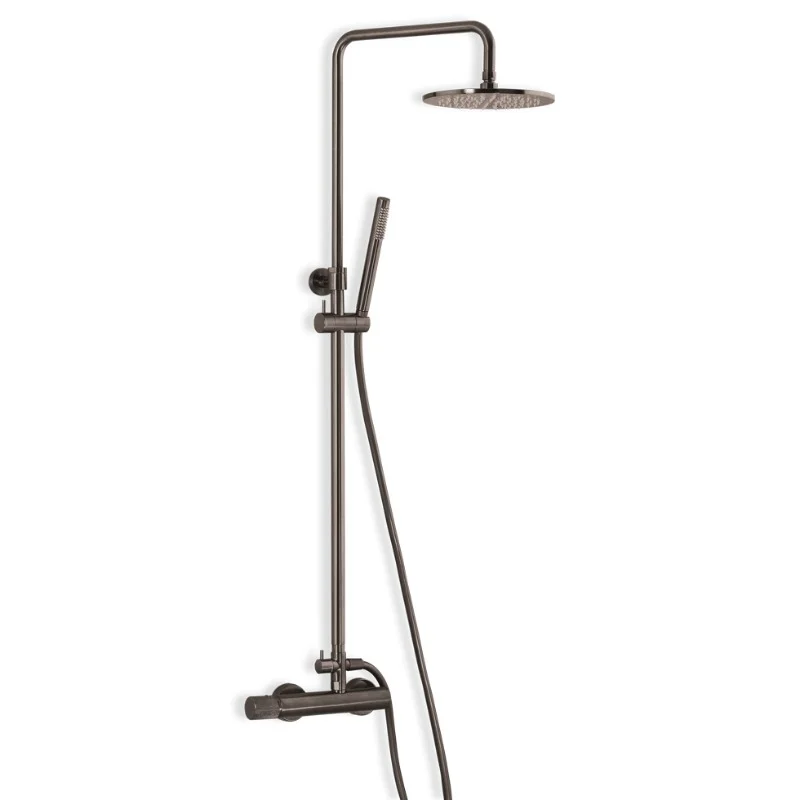 Φωτογραφία προϊόντος: Eurorama Eletta Tecno Στήλη Ντουζ Black Brushed 167065-410
