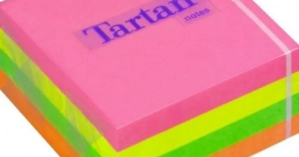 Φωτογραφία προϊόντος: NOTES TARTAN 76X76mm ΠΟΛΥΧΡΩΜΑ ΚΥΒΟΣ