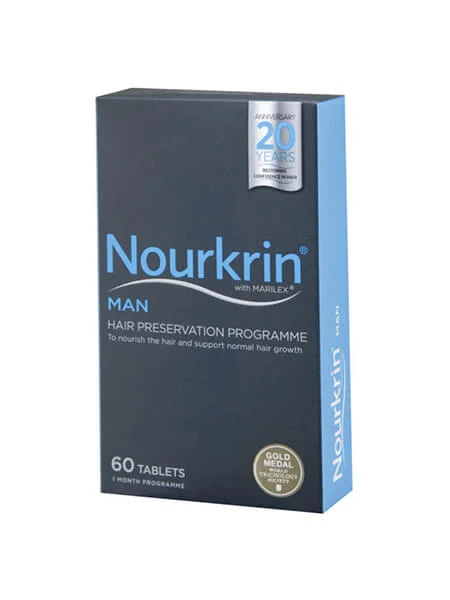 Φωτογραφία προϊόντος: PHARMA MEDICO Nourkrin Man 1 month supply 60 tablets