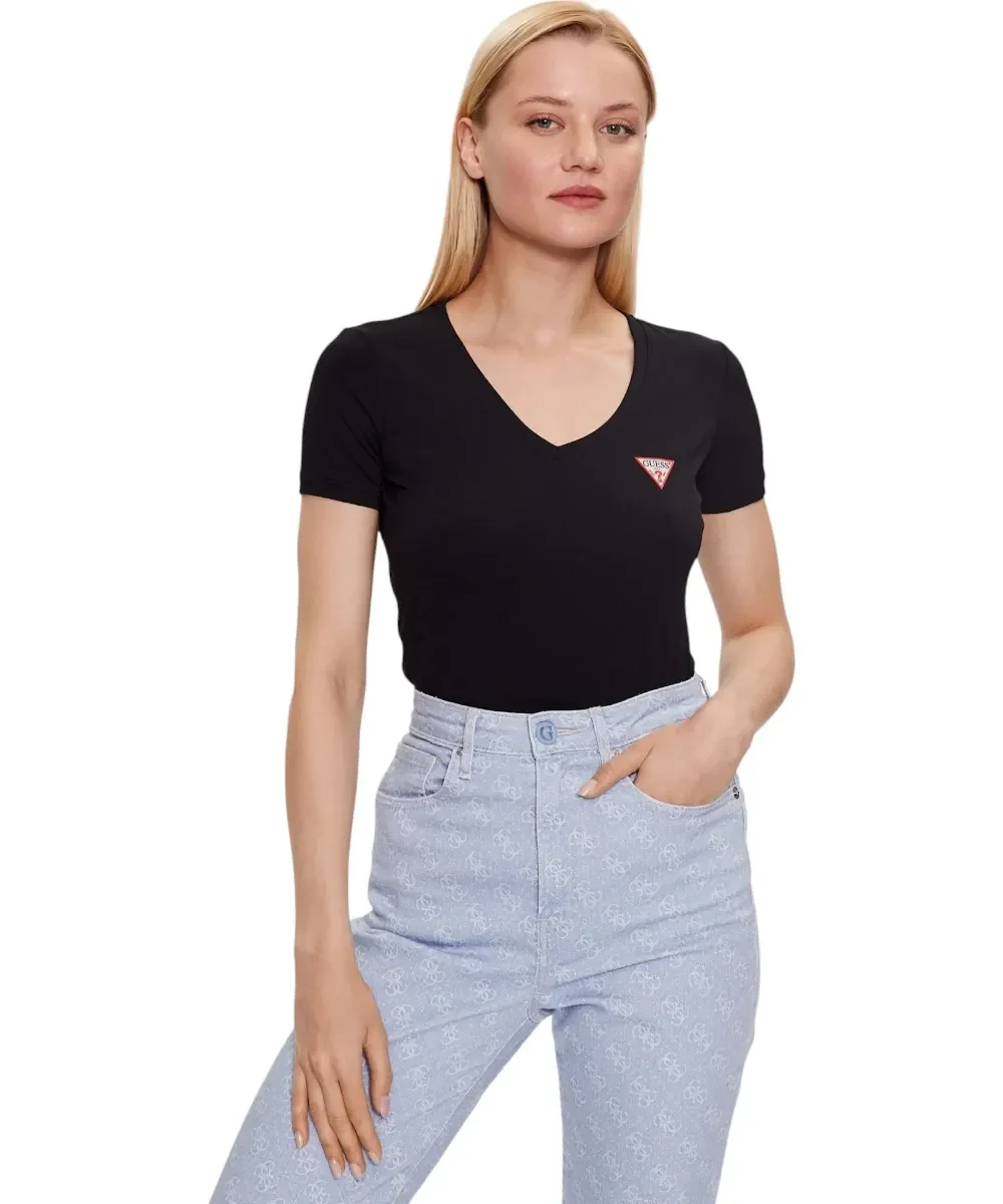 Φωτογραφία προϊόντος: Guess Γυναικείο T-Shirt W2YI45J1314-JBLK Μαύρο