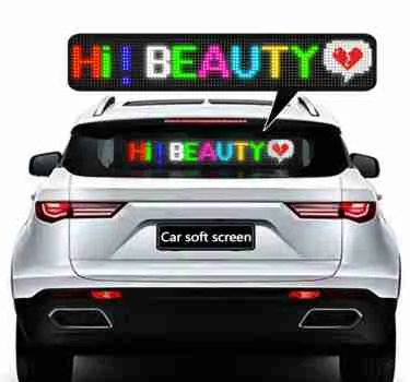 Φωτογραφία προϊόντος: Flexible Led Car Screen big