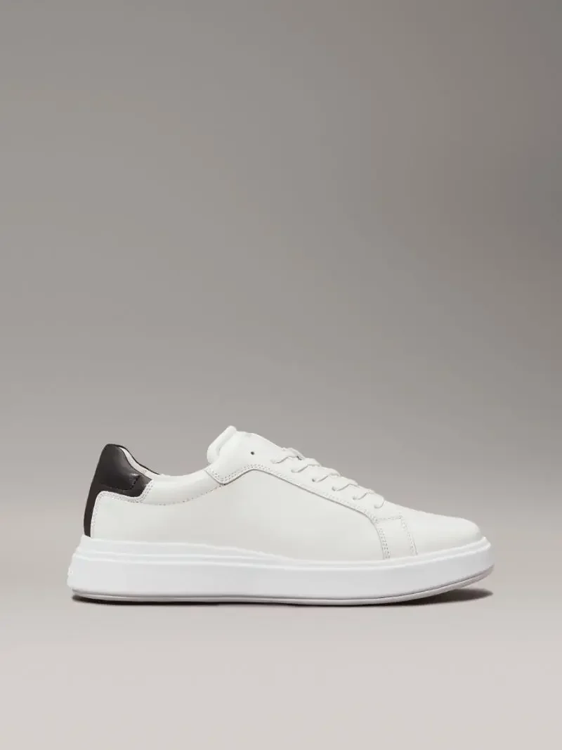 Φωτογραφία προϊόντος: Calvin Klein - Ανδρικά Sneakers Low Top Lace Up Lth HM0HM01016-0K9 Λευκό