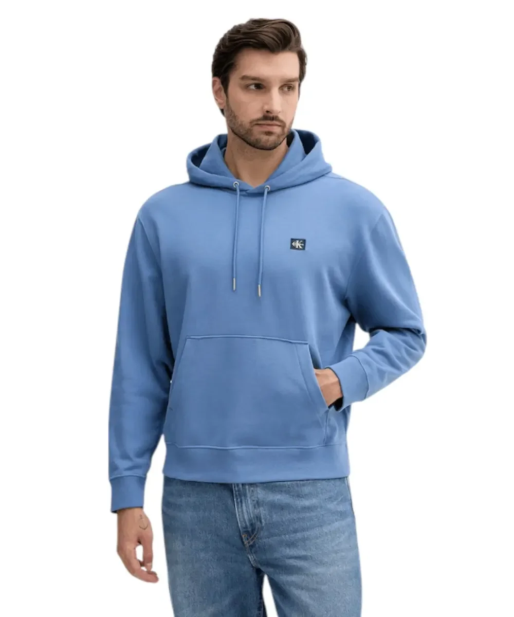 Φωτογραφία προϊόντος: Calvin Klein - Φούτερ Cotton Terry Badge Hoodie LV04RC274G-6PU Γαλάζιο