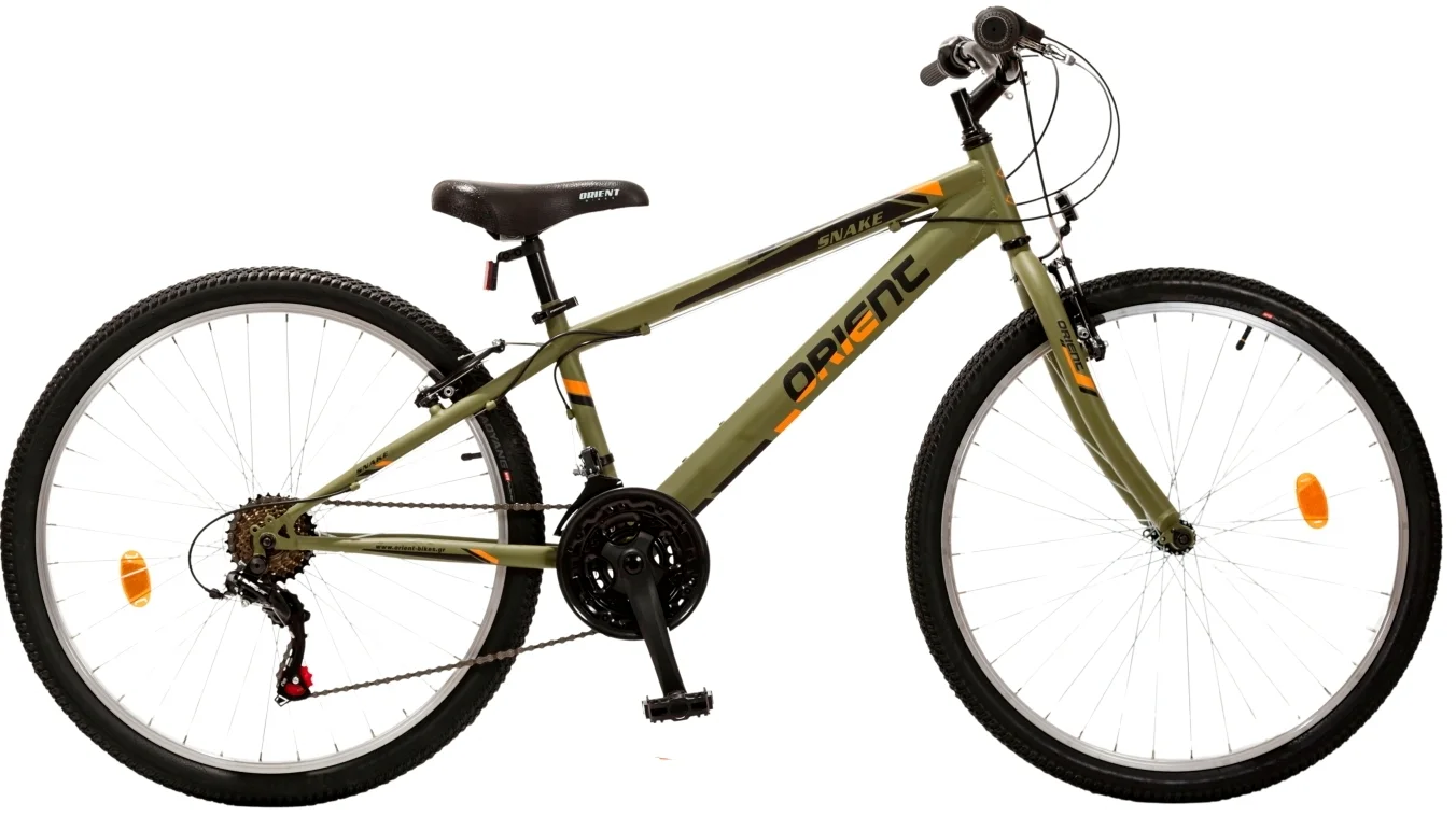 Φωτογραφία προϊόντος: Orient Ποδήλατο 24'' MTB "SNAKE" 151471 Λαδί + ΔΩΡΑΚΙΑ
