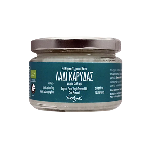 Φωτογραφία προϊόντος: ΚΑΡΥΔΑΣ ΛΑΔΙ ΕΞΤΡΑ ΠΑΡΘΕΝΟ 200GR ΒΙΟ