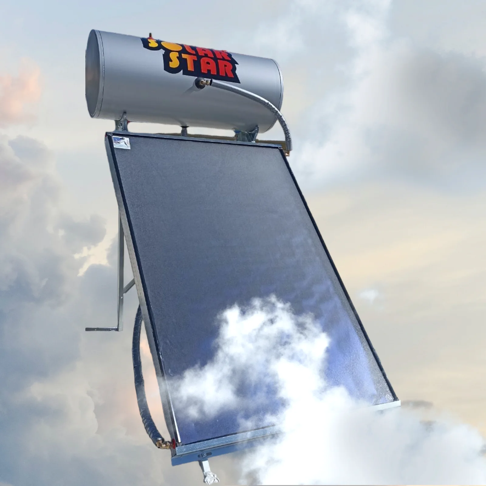 Φωτογραφία προϊόντος: SolarStar Ηλιακός θερμοσίφωνας Solar Star 160lt/2m² glass economy επιλεκτικός διπλής ενεργείας-Ως 12 Άτοκες δόσεις